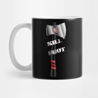 Kill Shot Competition Throwing Axe - Left Mug